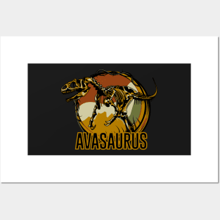 Avasaurus Ava Dinosaur T-Rex Posters and Art